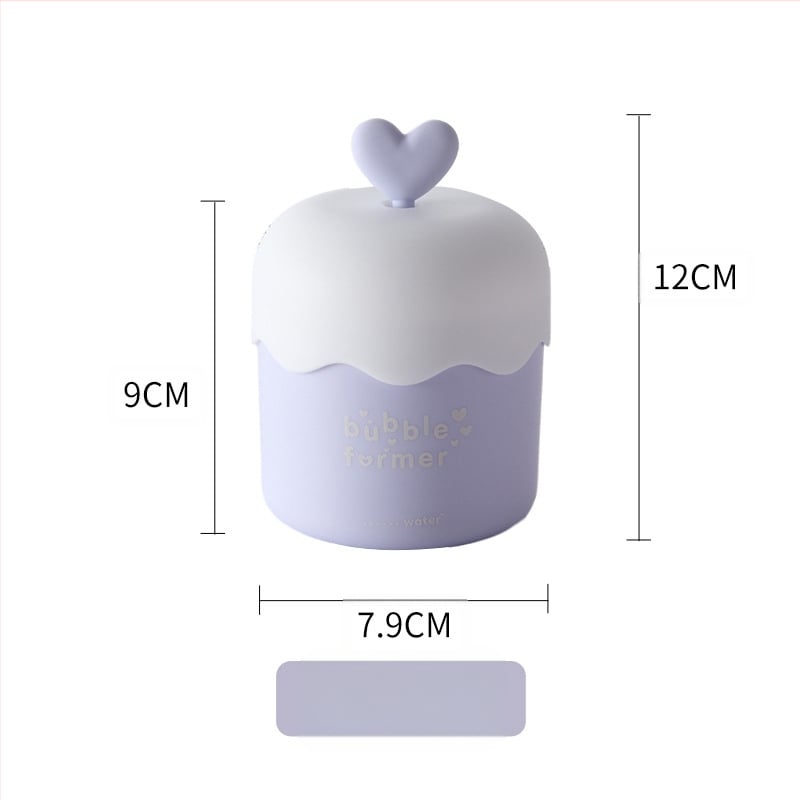 Rankinis putų formuotojas veidui – nešiojamas veido plovimo putų buteliukas, PP medžiaga, dangtelis įtrauktas, pakuotė 120, privataus prekinio ženklo galimybė