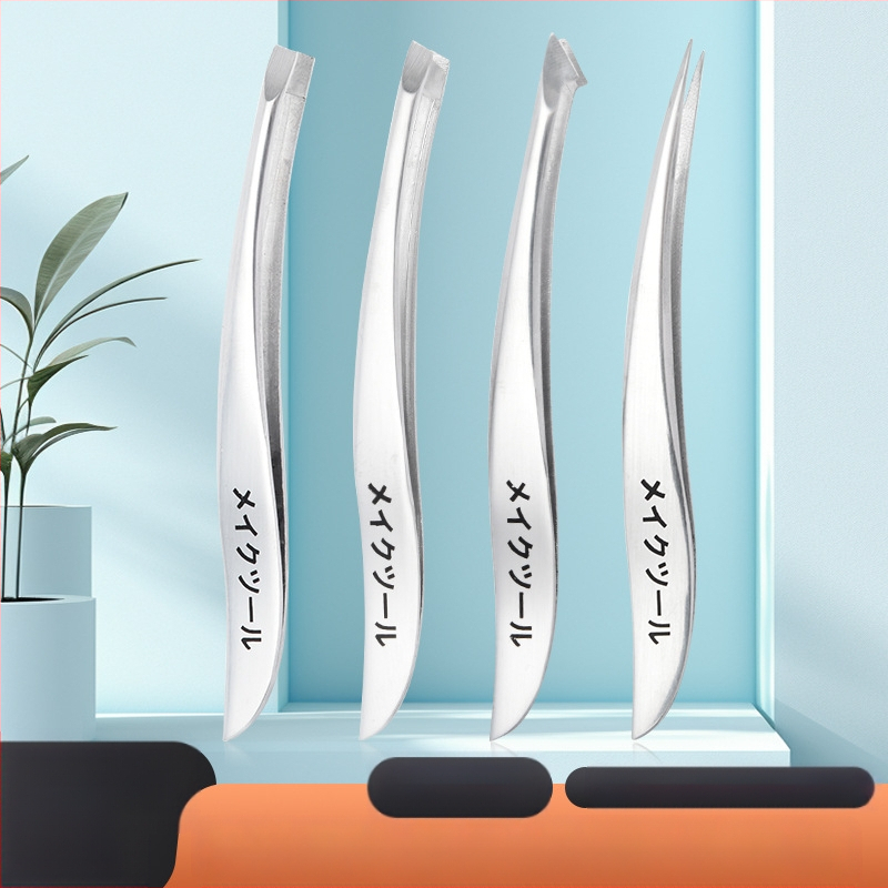 Fengcheng nerūdijančio plieno antakių klipsų makiažo įrankių rinkinys