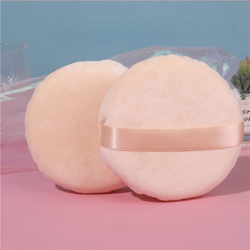 Chun Guiren Sausas Pudrų Pūfas, Medžiaga: Kempinė, Apvali Forma