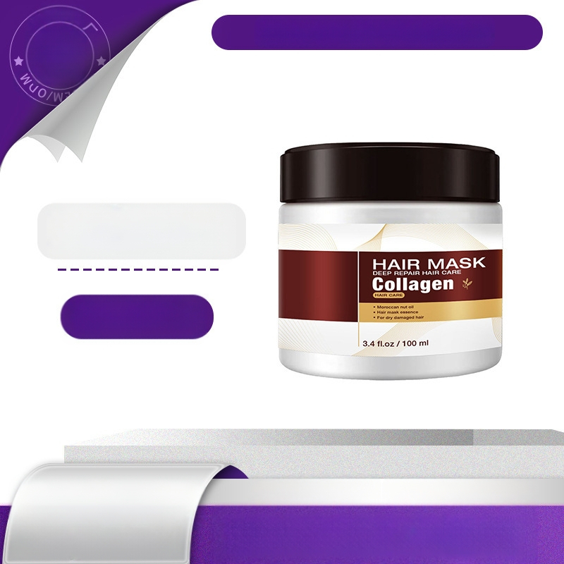 Keratino plaukų kaukė — drėkinanti ir atkurianti esencija sausoms ir garbanotiems plaukams (110 g, gėlių kvapas, tinkama visiems plaukų tipams, keratino pagrindu formulė)