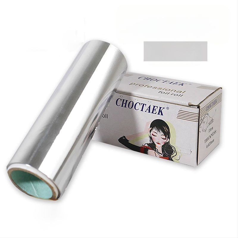 Alumīnija folija matu krāsošanai – folija pr pramenēšanu un tonēšanai, frizieru salonam