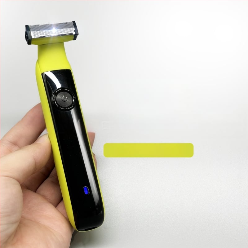 Elektriskais ķermeņa skuveklis visam ķermenim, USB uzlāde, pilnīgi mazgājams, divpusējie asmeņi no smalka tērauda