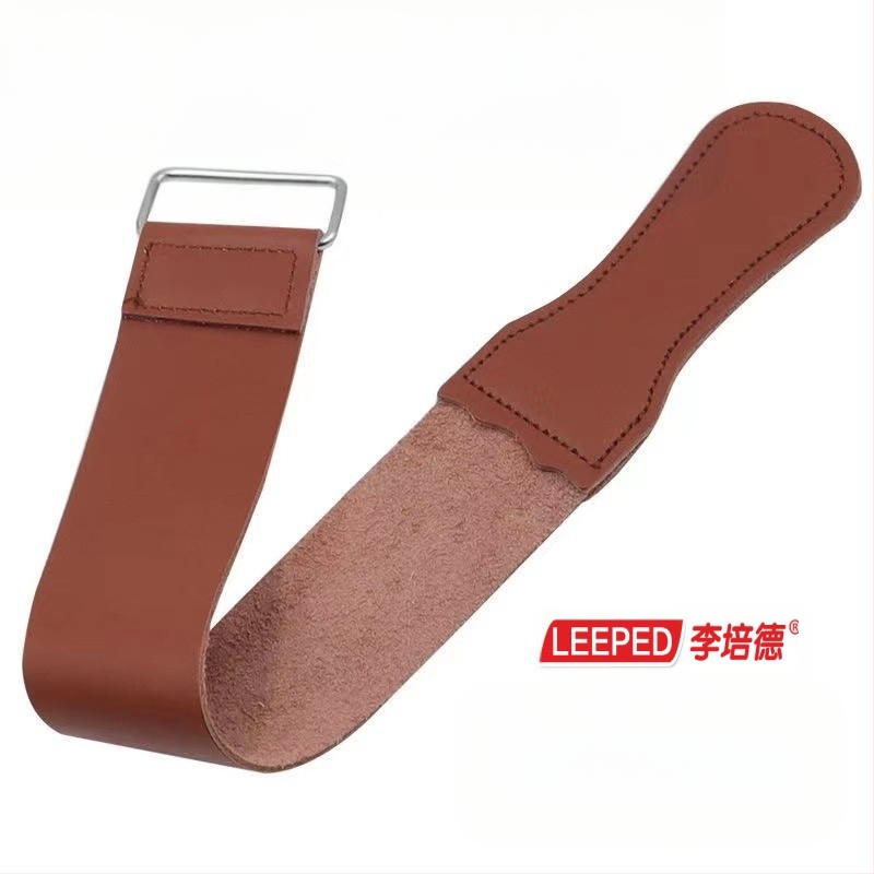 Li Peide (Whetstone) odinis dirželis peilių aštrinimui – odinis dirželis aštrinimui, pritaikomas apdorojimas, privatūs ženklai galimi