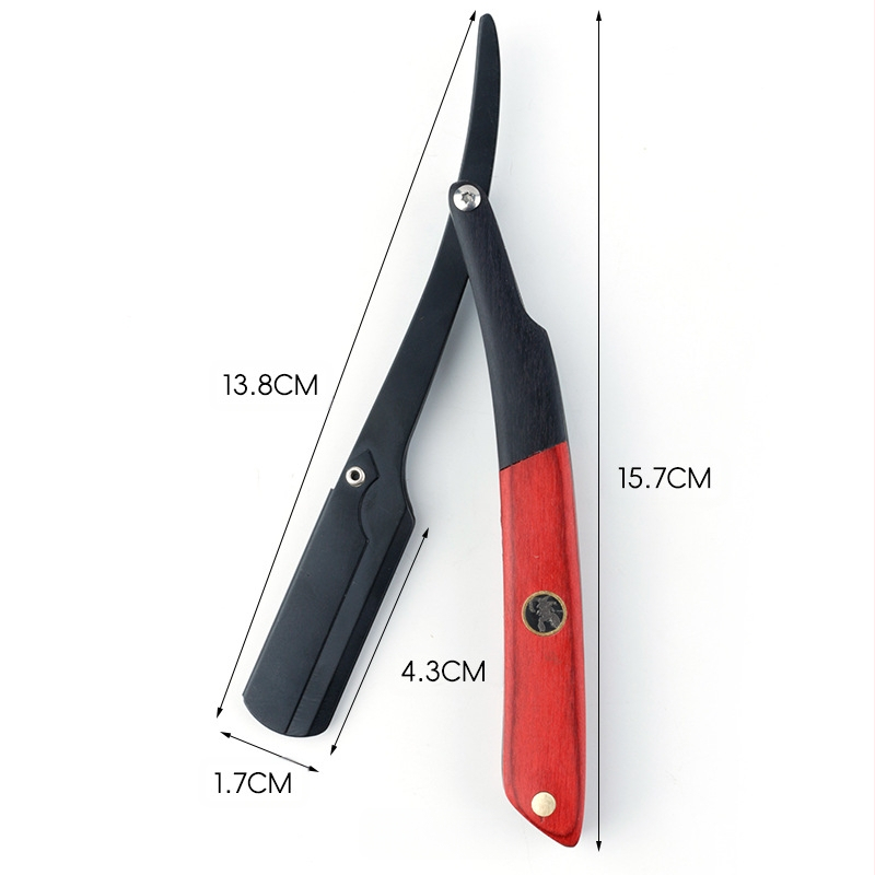 CestoMen vintage manuālais skuveklis vīriešiem, salokāms, 74 asmeņi