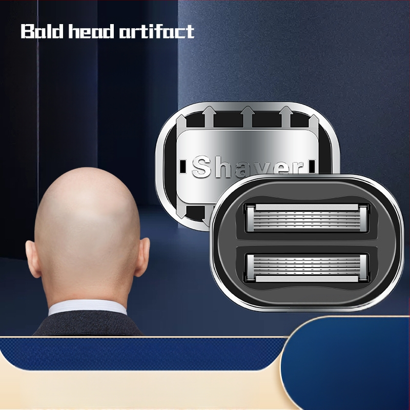 Jia zhikou rokas matu griezējs ar piecu slāņu nomaināmo un mazgājamo asmeni