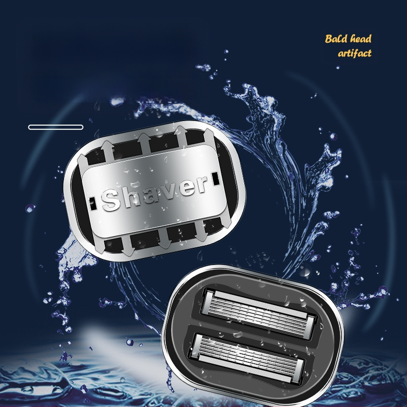 Jia zhikou rokas matu griezējs ar piecu slāņu nomaināmo un mazgājamo asmeni