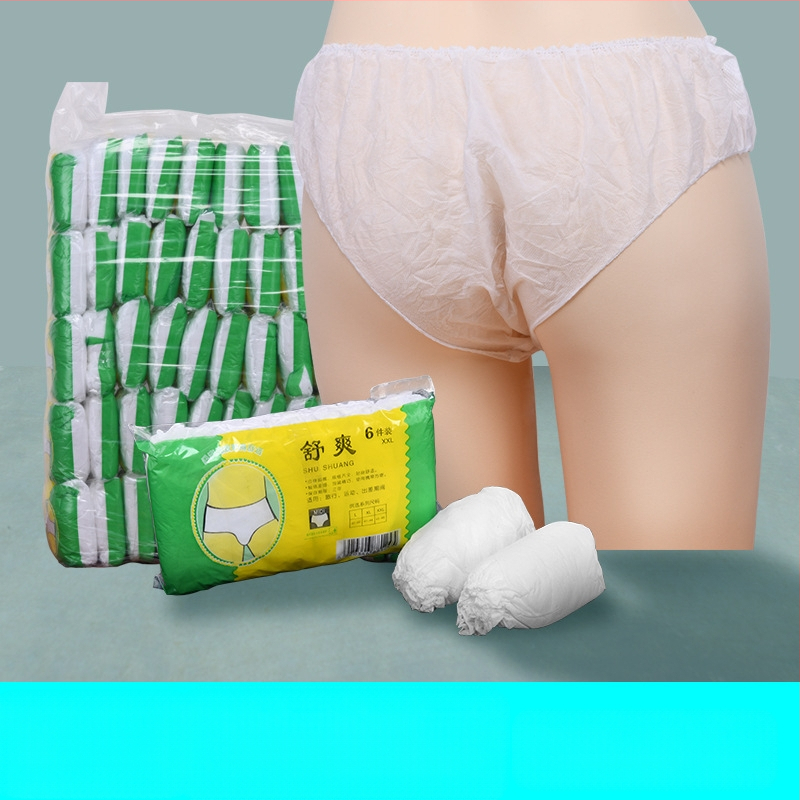 Vienkartinės neaustos saunos kelnaitės, be siūlių, vidurio liemens pločio juosta, elastinis anga