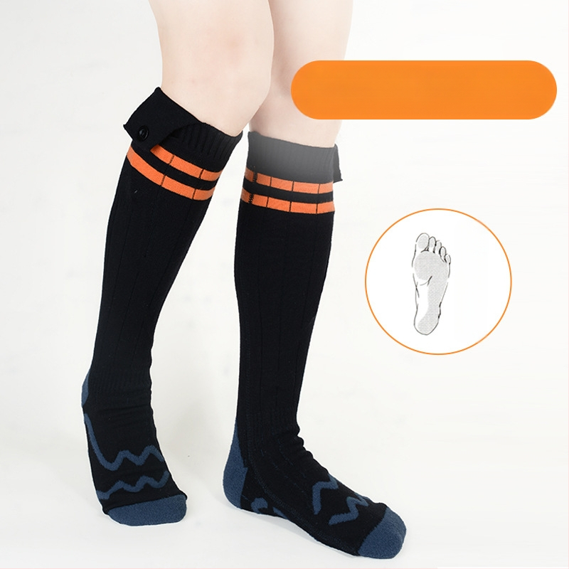 Електрически нагряващи чорапи, памук, модел WTS8377, отопление на стъпалата, за бягане, колоездене, ски и туризъм