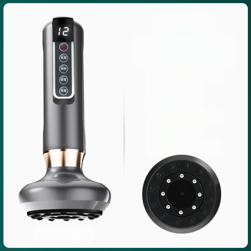 Išmanusis neigiamą slėgį turintis koppavimo ir šveitimo prietaisas su vienu mygtuko paleidimu, 4 lygio siurbimas, ABS korpusas, DS-A300, 1800 mAh, 38–50°C