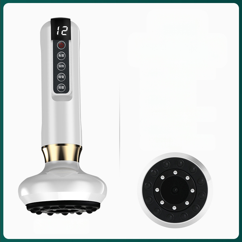 Išmanusis neigiamą slėgį turintis koppavimo ir šveitimo prietaisas su vienu mygtuko paleidimu, 4 lygio siurbimas, ABS korpusas, DS-A300, 1800 mAh, 38–50°C