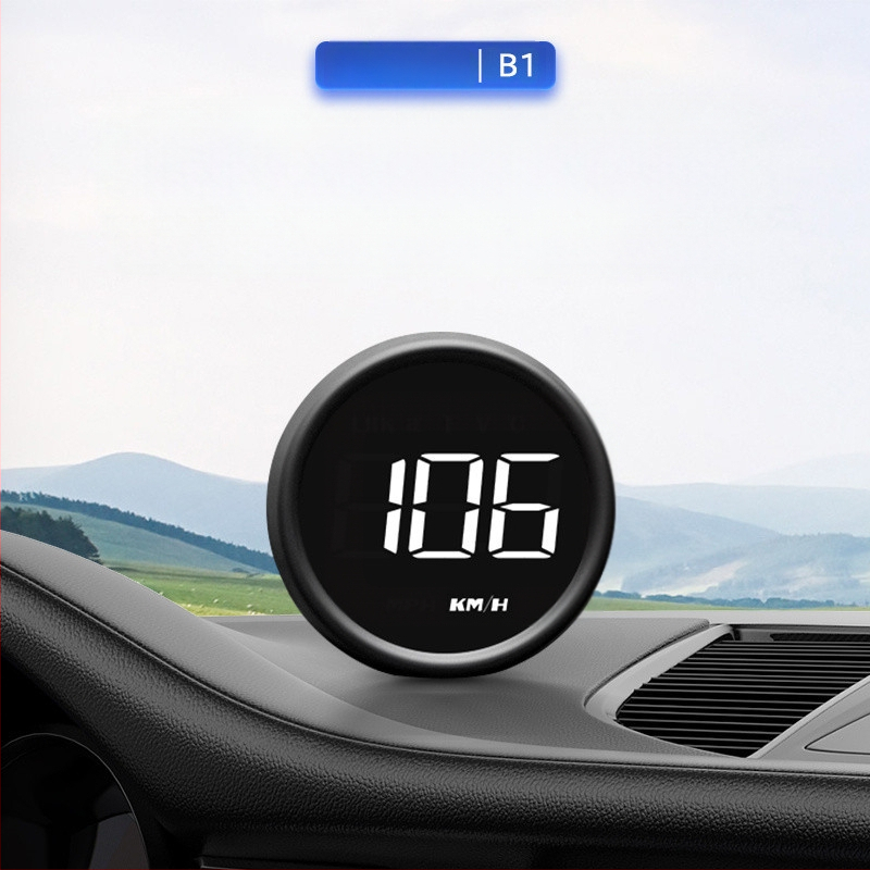 Automobilio HUD ekranas - universalus, daugiafunkcinis, HD Head-Up, maitinamas per OBD