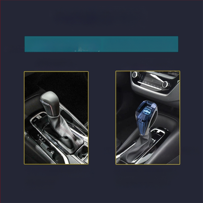 JINQING 167 καθολική φωτιζόμενη κρυστάλλινη λαβή ταχυτήτων