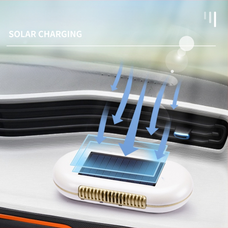 Automobilio oro valytuvas su saulės ir USB maitinimu, modelis 8820, 2W, 1000 neigiamų jonų koncentracija, dengiamas plotas 2 m²