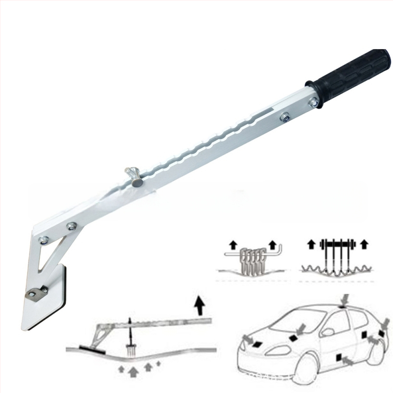 Εργαλείο εξαγωγής λακκούβας αυτοκινήτου με γέφυρα – πλαίσιο τύπου γέφυρας, βραχίονας έλξης με ένα σημείο, αλουμίνιο, επισκευή χωρίς βαφή