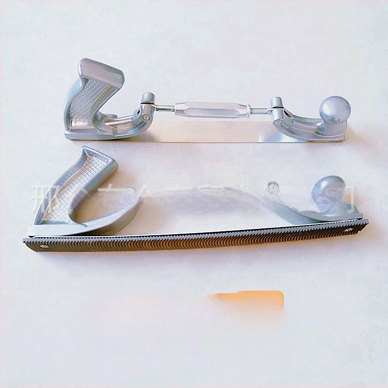 Αυτοκινητικό αρχείο λαμαρίνας με ρυθμιζόμενο σφιγκτήρα, βάσεις για λείανση με πλανερ και επίπεδο ημικύκλιο σχήμα (πολλές σειρές)