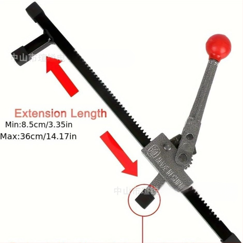 Εργαλείο επιδιόρθωσης βαθουλωμάτων αυτοκινήτου, ανοξείδωτος χάλυβας, αποσπώμενες υποστηρικτικές πλάκες