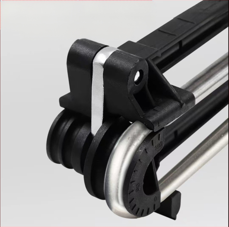 Χειροκίνητος λυγιστήρας σωλήνων τεσσάρων αυλακώσεων, για χαλκό και αλουμίνιο, για εγκαταστάσεις κλιματισμού