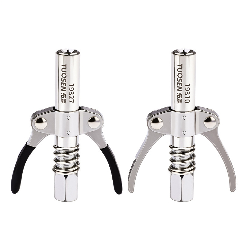 Topson Πανευρύς ακροφύσιο πιστόλου γράσου με διπλό χερούλι, χειροκίνητη λειτουργία, υψηλής πίεσης