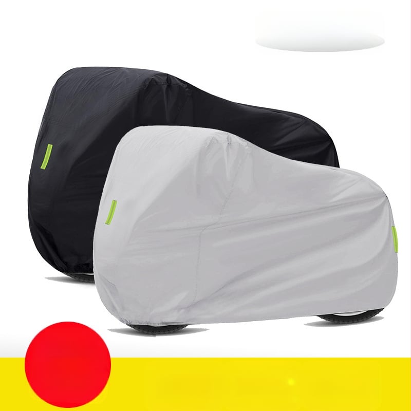 Motociklo ir elektromobilio dviračio dangtis – šilko poliesteris, išorinis apsauginis dangtis