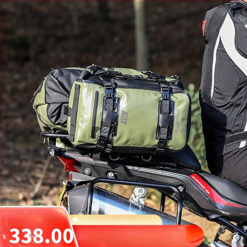 Motociklo vandeniui atspari šoninė ir galinė krepšė MT2215, 8-15-30L, Rhinowalk Rhino