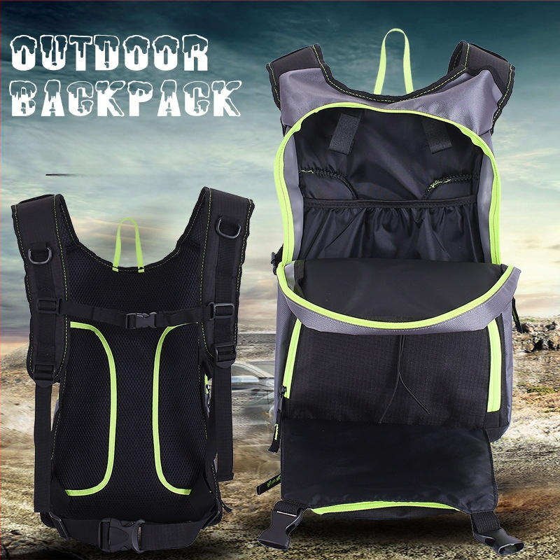 Jiaspeed Hidratuojantis kuprinė Cross-Country važiavimui dviračiu — drobės kuprinė su vandens rezervuaru, be lietaus apsaugos