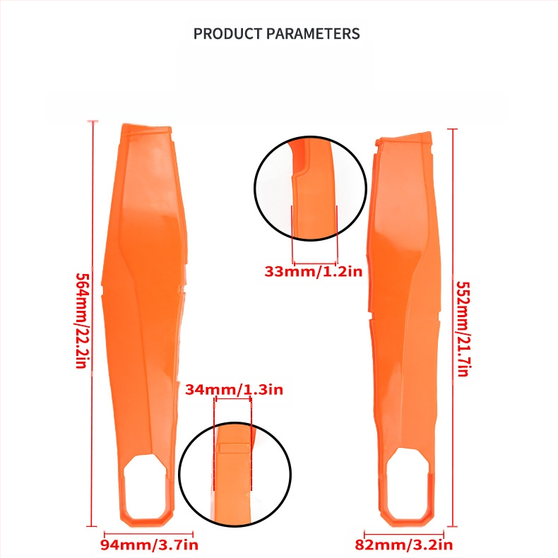 Κάλυμμα προστασίας πιρουνιού για KTM EXC XCW – JBL ABS πλαστικό, Αξεσουάρ μοτοσικλέτας
