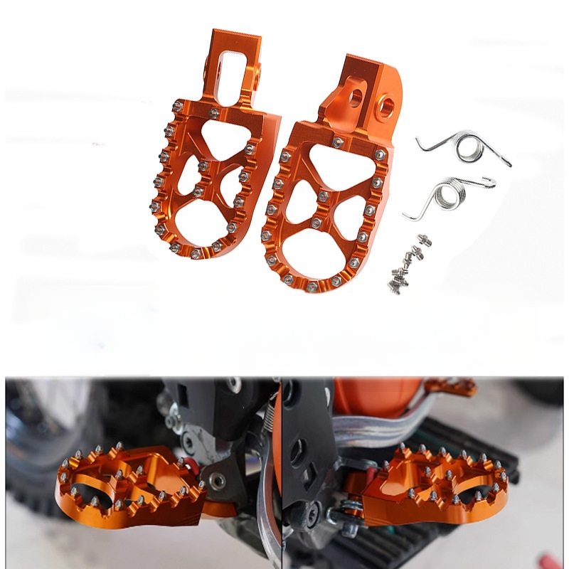 TMQWAG Αντιολισθητικά πετάλια για KTM EXC FXF εκτός δρόμου μοτοσικλέτα