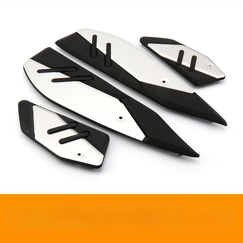 Αλουμινένιο αντιολισθητικό πέλμα πεταλιού για Yamaha XMAX300 (2017–2024) — μη φθαρτή εγκατάσταση