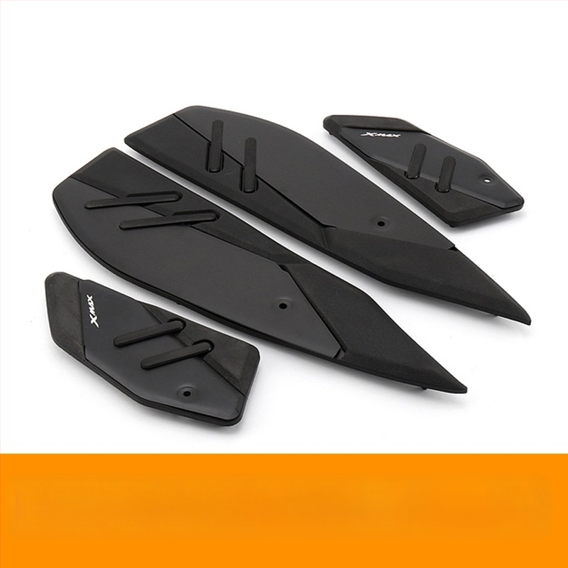 Αλουμινένιο αντιολισθητικό πέλμα πεταλιού για Yamaha XMAX300 (2017–2024) — μη φθαρτή εγκατάσταση