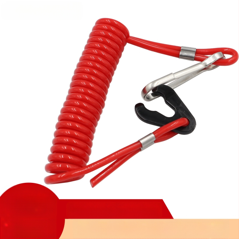 Λουρί ασφαλείας εξωλέμβιου κινητήρα με Flameout διακόπτη — Μοντέλο 682-82556-00-00, Μάρκα Wofan, Γενική χρήση, Διαθέσιμο ιδιωτικό ετικέτα