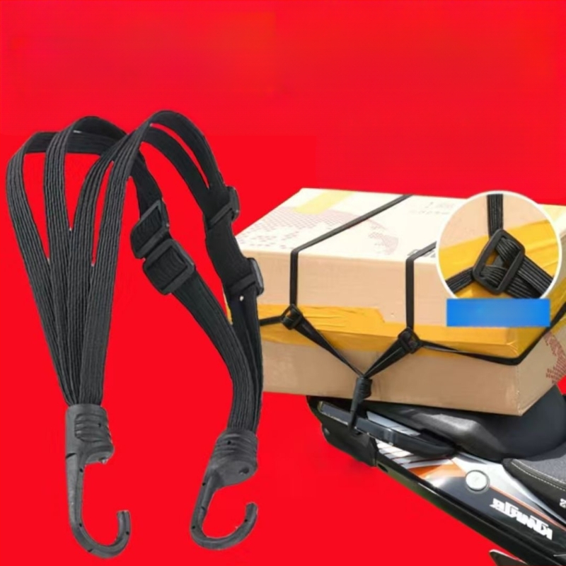 Motociklo tvirtinimo diržas su elastine virve, bagazines dirželis, 50 kg talpa, medžiaga: siūlai, prekės ženklas Independent, neimportuota