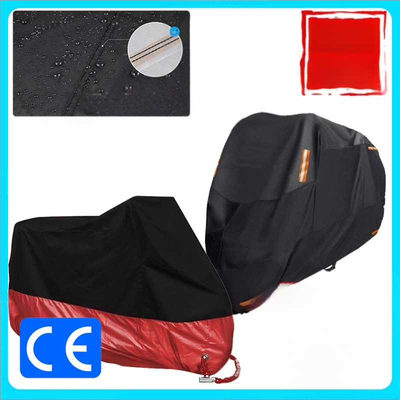 Κάλυμμα μοτοσικλέτας – μεταξοπολυεστερικό ύφασμα, OEM μάρκα, Διαθέσιμη εκτύπωση λογότυπου, Προσαρμοσμένο ύφασμα