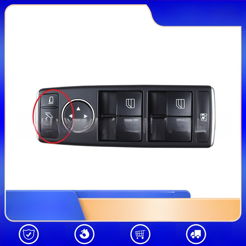 Ηλεκτρικός CP διακόπτης παραθύρων, συναρμολόγηση 2128208310 A2049055402 για Mercedes-Benz C63 (W212)