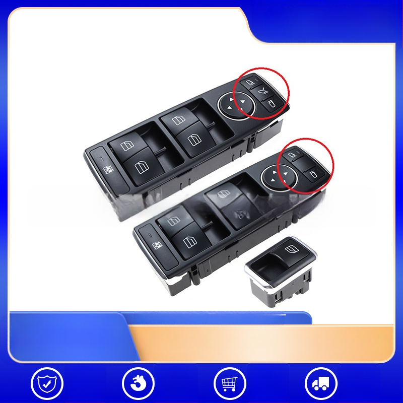 Ηλεκτρικός CP διακόπτης παραθύρων, συναρμολόγηση 2128208310 A2049055402 για Mercedes-Benz C63 (W212)