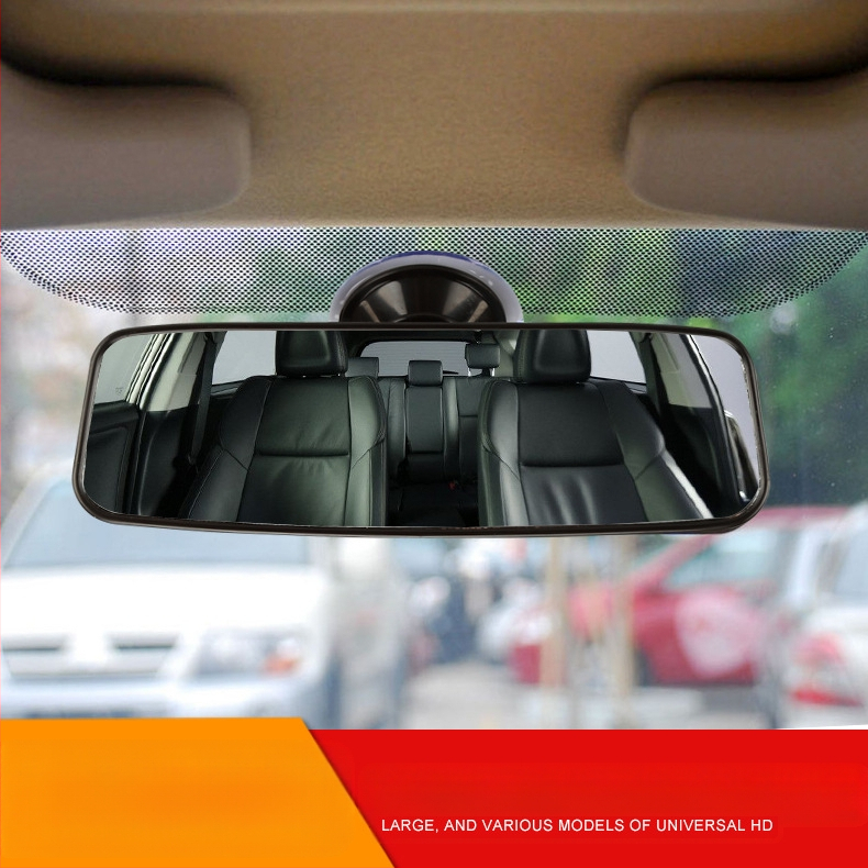 CZC-100 αυτοκίνητο καθρέφτης οπισθοπορείας – βεντούζα τύπος, επίπεδος καθρέφτης, γυαλί, παγκόσμια συμβατότητα