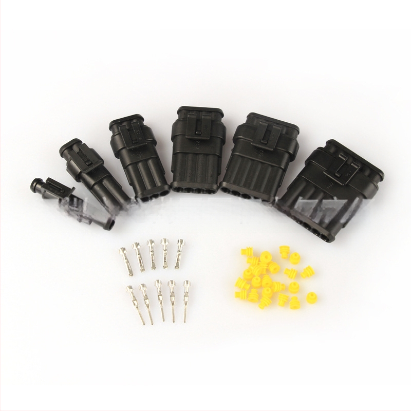 708 броя водоустойчиви автомобилни конектори с уплътнение за ксенонови лампи, пластмасова изолация