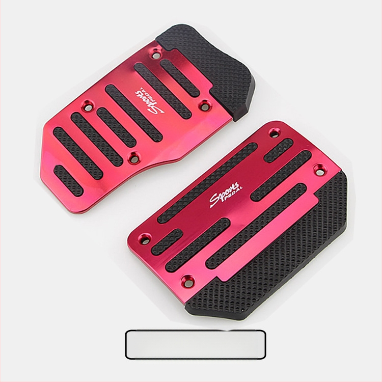 Automobilio pedalų komplektas iš aliuminio lydinio (3 dalys) mechaninei pavarų dėžei – dujų pedalas, stabdžio pedalas, sankabos pedalas – pritaikytas apdirbimas, Inscription