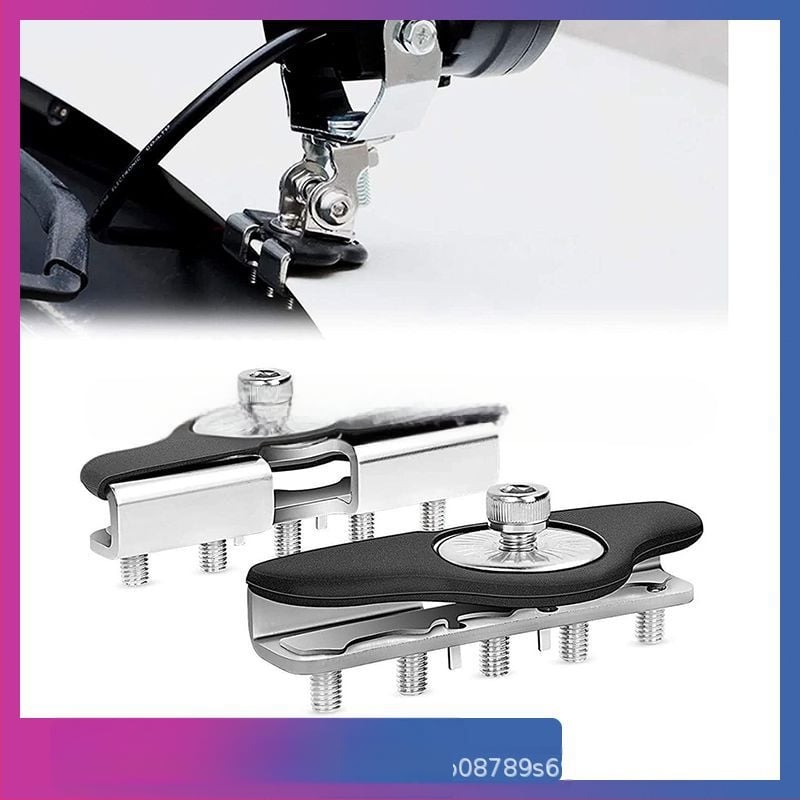 Numerio ženklo laikiklis – universaliai kapotai skirtas LED juostos tvirtinimo laikiklis (aliuminio lydinys; universali tvirtinimas; trijų arba penkių skylių tvirtinimas)