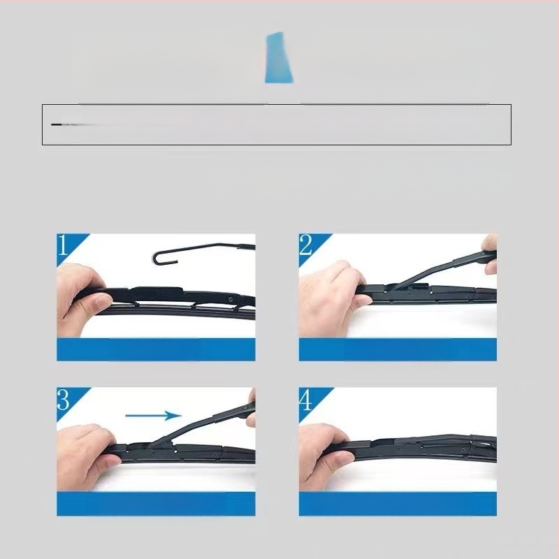 Заден чистач за Honda CR-V, Odyssey, Fit — задна чистачка, 180° ъгъл на чистене, 12V мотор, естествен материал