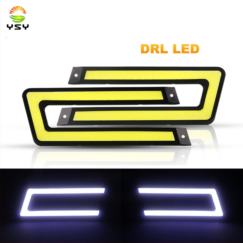 DRL COB-U dienas gaitas lukturi automašīnai, 12V, 2W, 120lm, darba mūžs 6000h, YSY