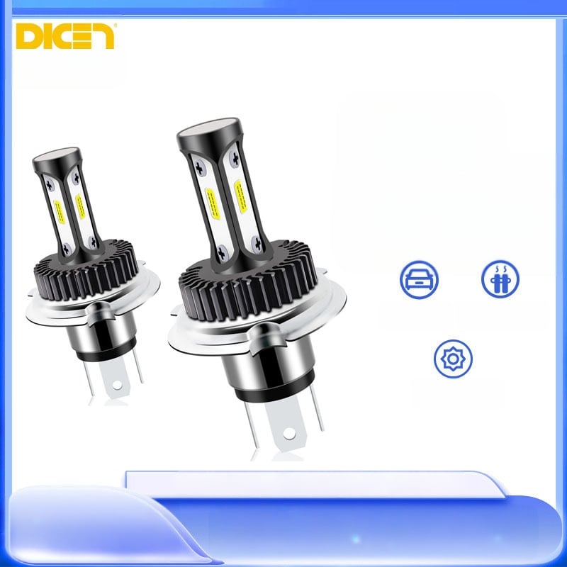 T12 LED priekinis žibintas automobiliui ir motociklui, 10W COB, 9-60V, 2000 lm, IP68