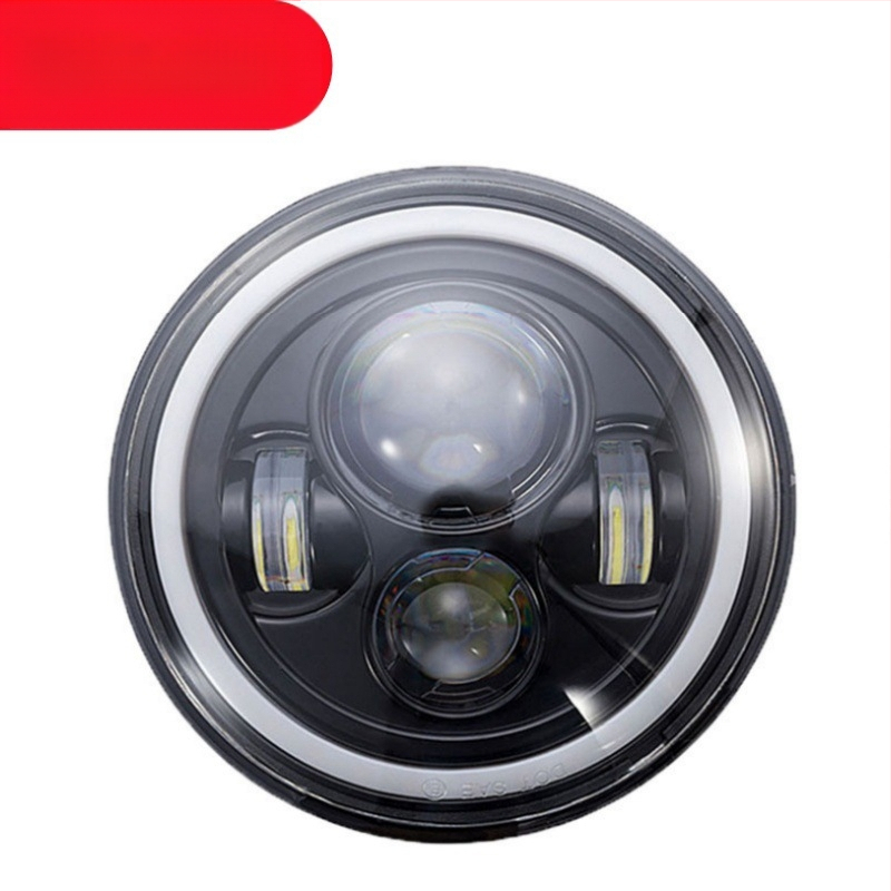 Jeep Wrangler LED žibintai – 4-LED, 40W, 3600 lm, IP67, 12-38V, integruotas aukštas ir žemas spindulys