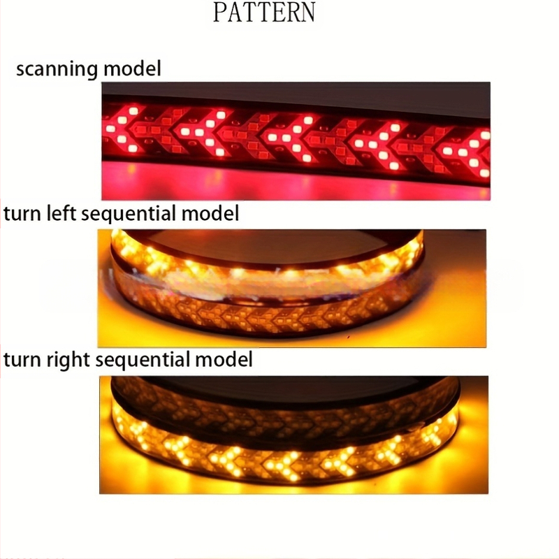 LED aizmugurējais lukturis — Arrow Light, Jingtu; Silikons + FPC; der automobiļu aizmugures lukturiem