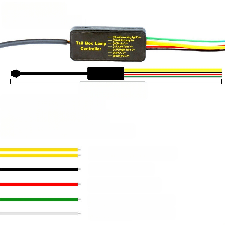 LED aukšto montavimo stabdžių juosta automobiliui, modelis 2835-144, 12V, 9.72W, 2880 lm, 7000–8000K
