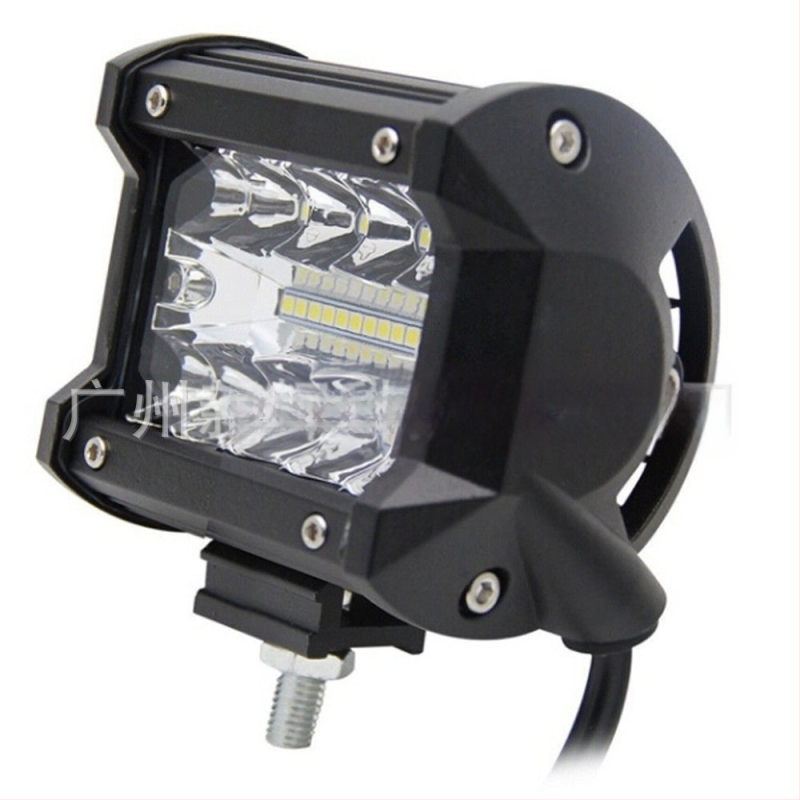 Off-road automobilio LED juostos šviesa, trijų eilių, 60W, 9-36V, 6000lm, 6500K, 3030 LED