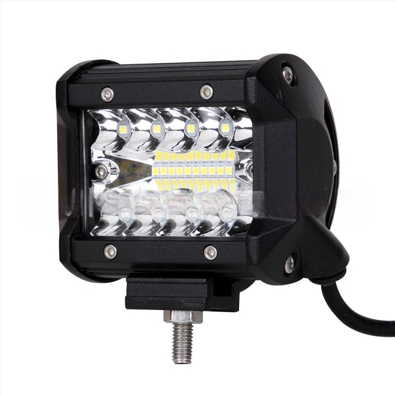 Off-road automobilio LED juostos šviesa, trijų eilių, 60W, 9-36V, 6000lm, 6500K, 3030 LED