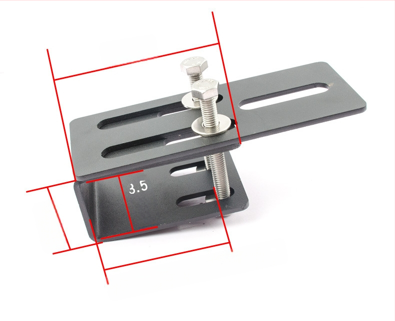 Automašīnas jumta luktura stiprinājuma skava, LX-XL, sakausējuma tērauds, IP68, 12V, 90W