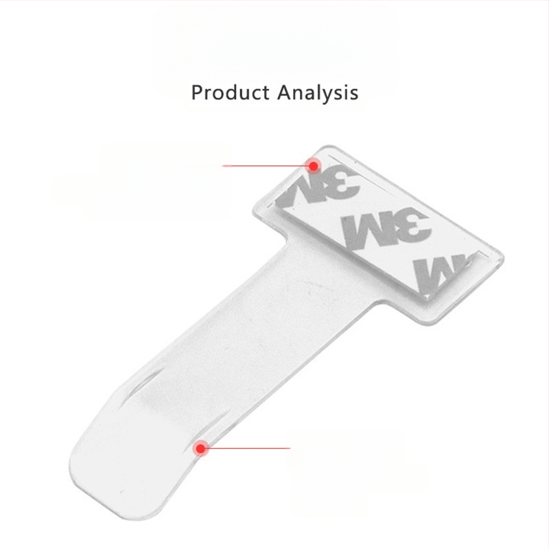 Γωνιακό κλιπ - Πλαστικό κλιπ για εισιτήρια, αποδείξεις, εισιτήρια στάθμευσης και επαγγελματικές κάρτες