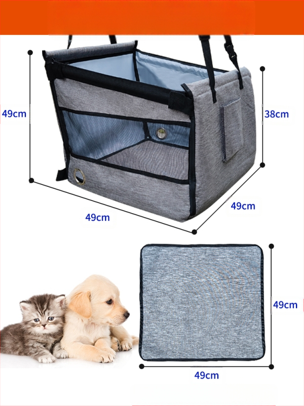 Automobilio sėdynė šunims, medinė medžiaga