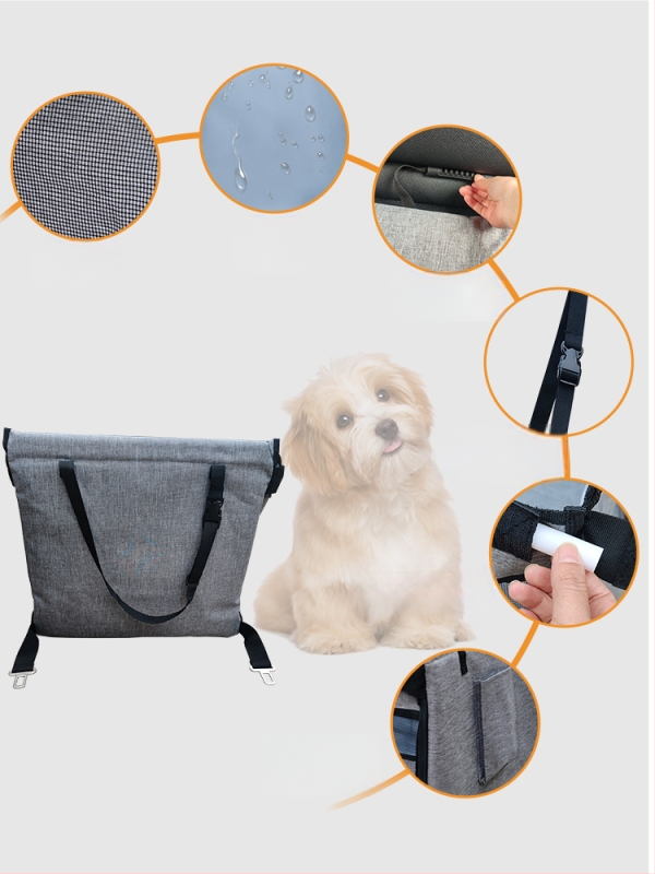 Automobilio sėdynė šunims, medinė medžiaga